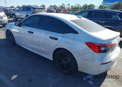 2023 Honda Civic Sport из США, поврежденный, VIN 2HGFE2F54PH514550